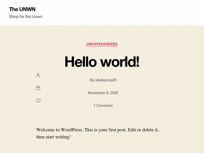 theunwn.com snapshot
