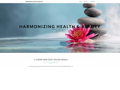 harmonizinghealthandbeauty.com snapshot