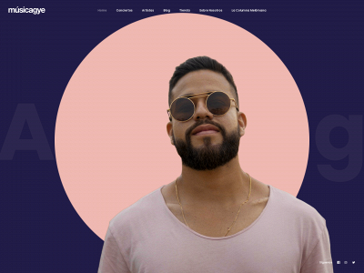 musicagye.com snapshot