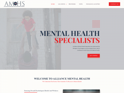 alliancemhs.com snapshot