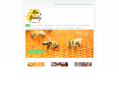 beegreedy.com.au snapshot
