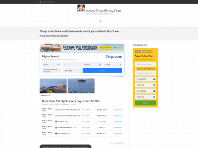 travelbaby.one snapshot