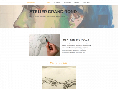 ateliergrandrond.fr snapshot