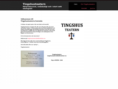 tingshusteatern.se snapshot