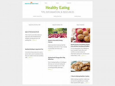 healthymegreattoday.com snapshot