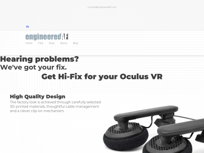 engineeredaf.com snapshot