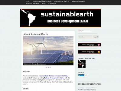 sustainablearth.com snapshot