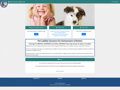 www.dogbitequote.com snapshot