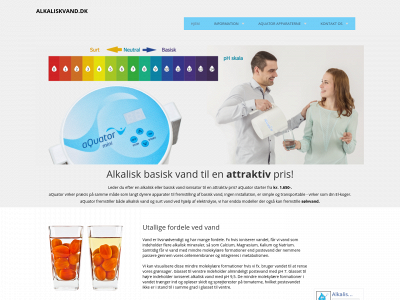 alkaliskvand.dk snapshot