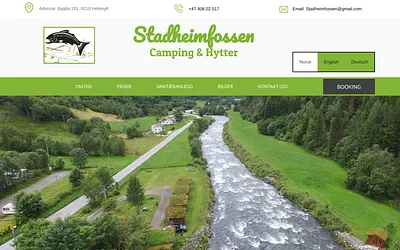 stadheimfossencamping.no snapshot