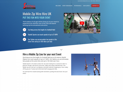 mobileziplinehire.co.uk snapshot