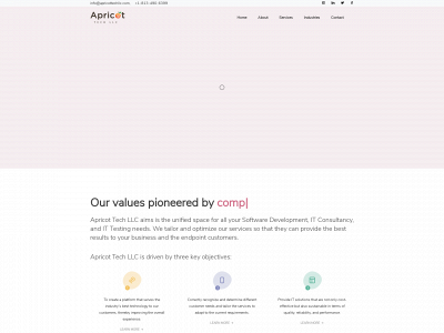 apricottechllc.com snapshot