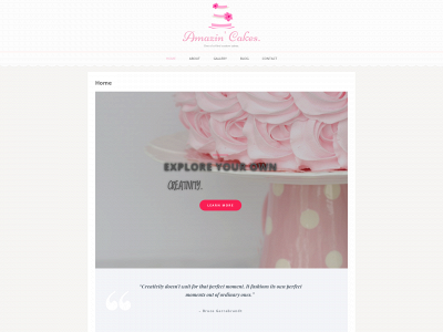 amazincakes.com snapshot