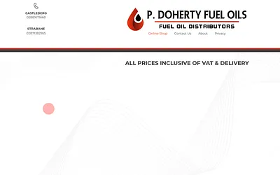 pdohertyfueloils.com snapshot