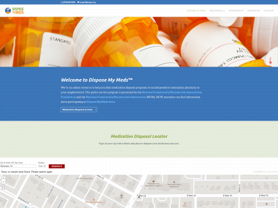 disposemymeds.org snapshot