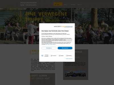 posaunenchor-badsaeckingen.de snapshot