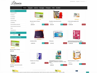 litamin.lt snapshot