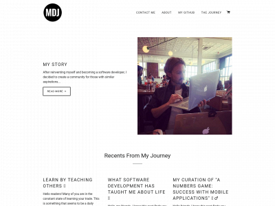 mydeveloperjourney.com snapshot