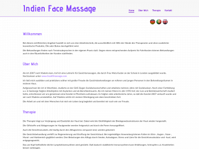 indien-facemassage.de snapshot