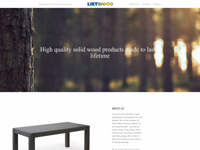 lietwood.lt snapshot