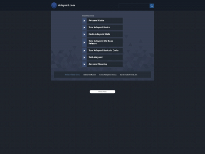 adayemi.com snapshot