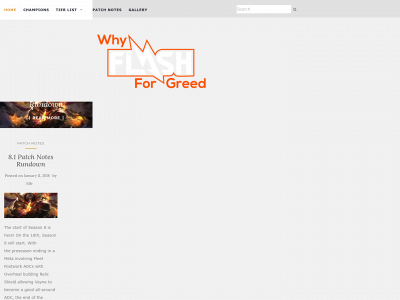 whyflashforgreed.com snapshot