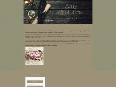 amywritesstuff.com snapshot