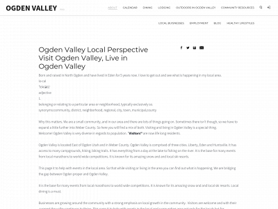 ogdenvalleyevent.com snapshot