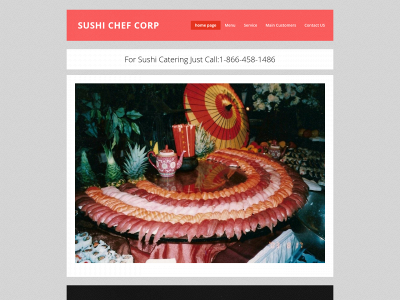sushichefmark.com snapshot