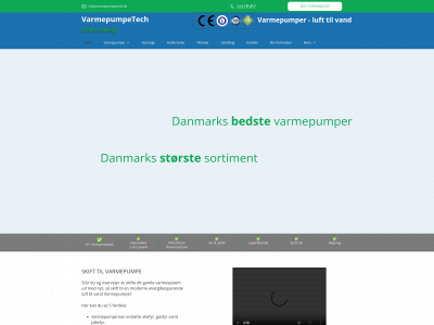 varmepumpetech.dk snapshot