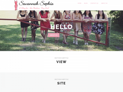 savannahsophia.com snapshot