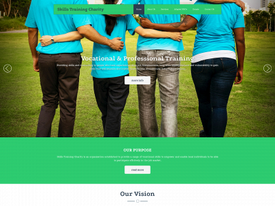skillstrainingcharity.org.uk snapshot