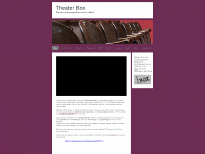 theaterbox.be snapshot
