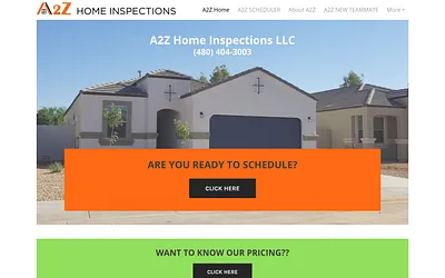 www.a2zhomeinspections.us snapshot