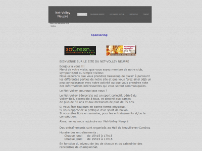 netvolleyneupre.be snapshot