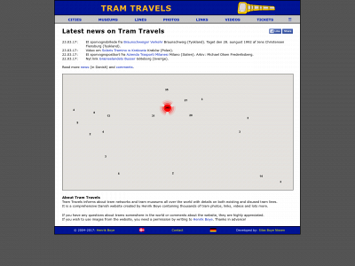 sporvognsrejser.dk snapshot