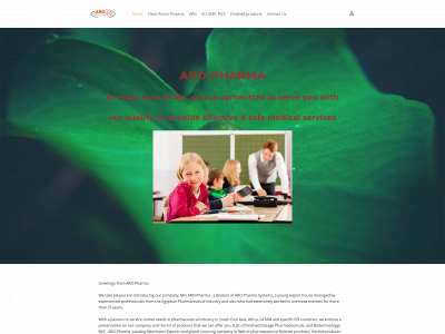 aro-pharma.com snapshot