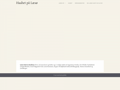 laesoekunst.dk snapshot