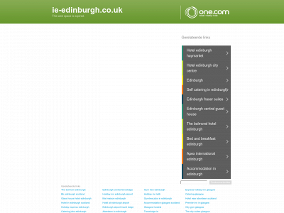 ie-edinburgh.co.uk snapshot