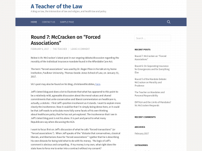 teacherofthelaw.com snapshot