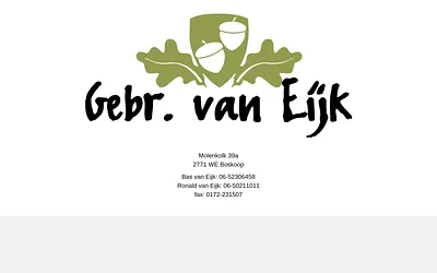 gebrvaneijk.nl snapshot
