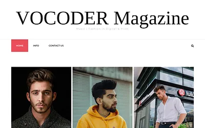 vocodermagazine.com snapshot