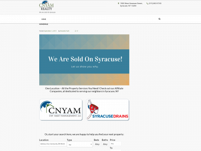 cnyamrealty.com snapshot