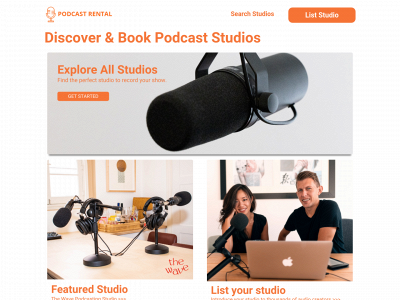 podcastrental.com snapshot