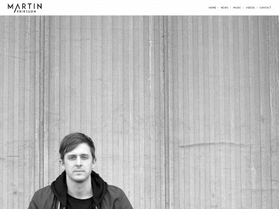 martinerikssonmusic.com snapshot