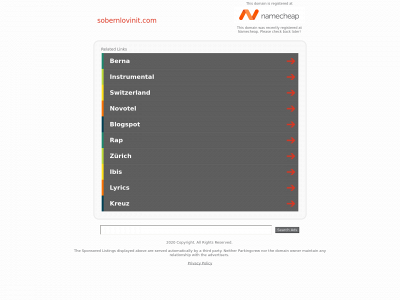 sobernlovinit.com snapshot