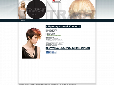 coiffure-contrast.be snapshot