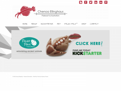 chenoapaleoart.com snapshot