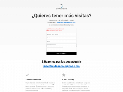 insecticidasecologicos.com snapshot