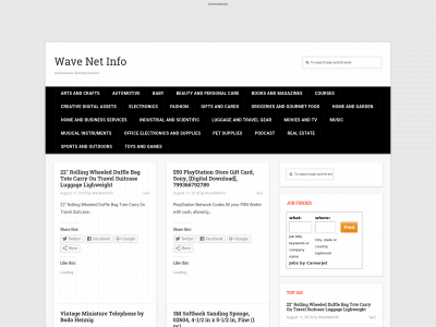 wavenetinfo.com snapshot